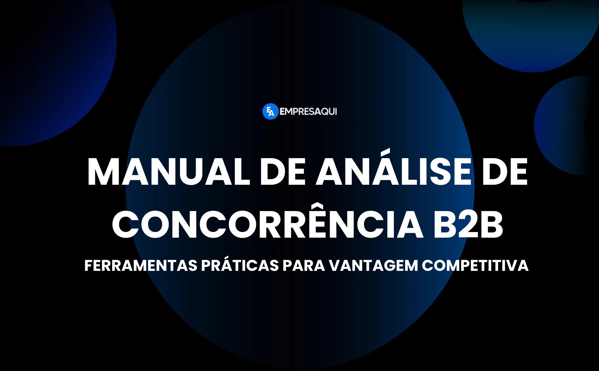 Manual de análise de concorrência B2B