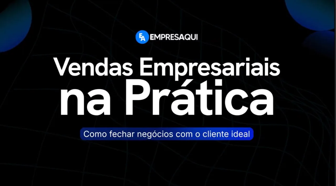 Capa do curso Vendas Empresariais na Prática